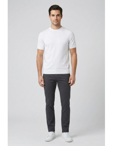 Markup maglia girocollo in misto seta e cotone MK1900048 [1c5d4739]