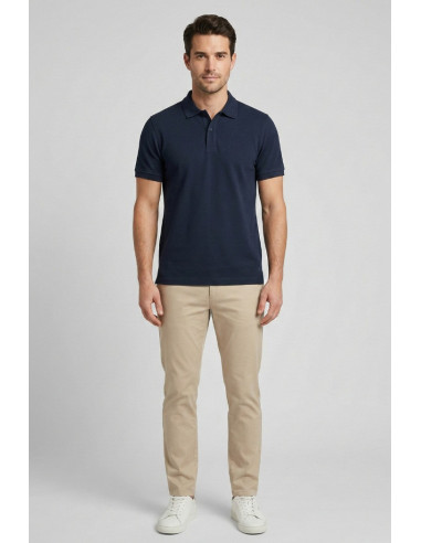 Markup polo in piquet di cotone MK11001 [b5bca3fb]