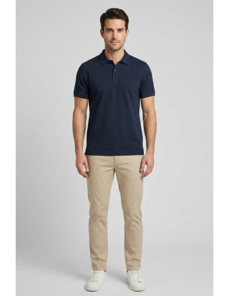 Markup polo in piquet di cotone MK11001 [b5bca3fb]