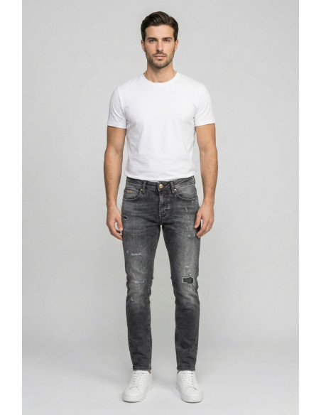 Antony Morato jeans skinny tapered fit con rotture Ozzy mmdt00241-fa750569-w02248 [5933beeb]