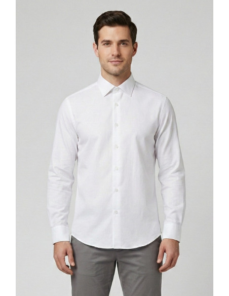 Markup camicia slim fit in cotone MK1930060 [66f15103]