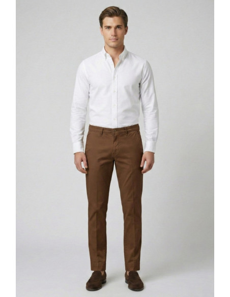Squad2 pantalone chino in cotone stretch Napoli 226002 [48998607]