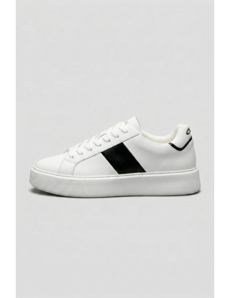 4US Paciotti sneaker in pelle con logo 1228-3 [8511e363]