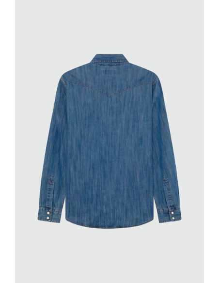 Roy Roger's camicia Martin Cobalt Stone rru400cg343161 [a3adcd37]
