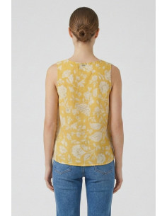 Markup top a fantasia floreale con rouches MW1610303 [1c0d958e] 2