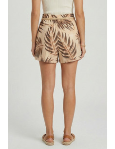 Markup shorts in popeline di cotone a fantasia tropicale MW1650205 [a7ed951a] 2