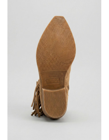 Crichic stivaletto con tomaia scamosciata e frange 3601-2 [f55cb0bd]