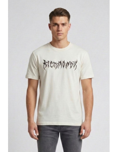 John Richmond t-shirt in maglia di cotone Neteh ump26028ts [d689d522]