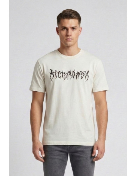 John Richmond t-shirt in maglia di cotone Neteh ump26028ts [d689d522]