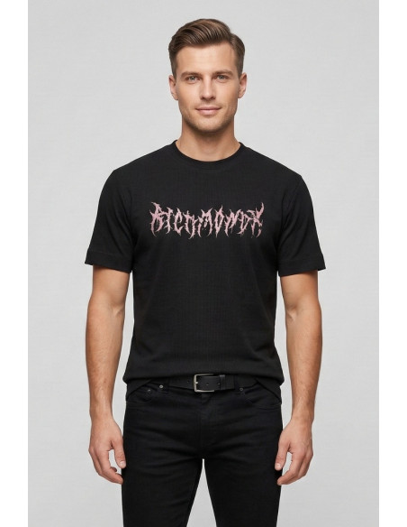 John Richmond t-shirt in maglia di cotone Neteh ump26028ts [fd8b6dae]