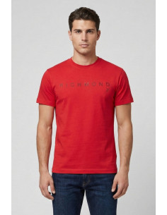 John Richmond t-shirt in jersey Silkom ump26018ts [ef586afc]