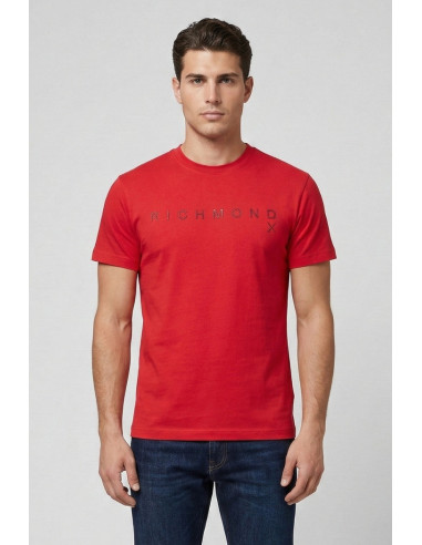 John Richmond t-shirt in jersey Silkom ump26018ts [ef586afc]