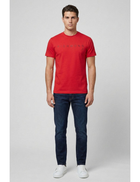 John Richmond t-shirt in jersey Silkom ump26018ts [8163e8f5]