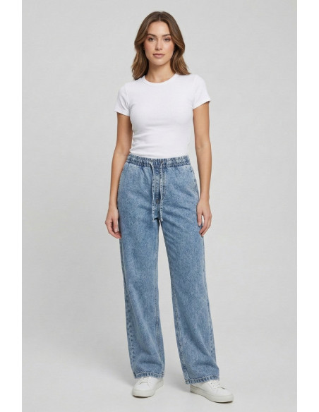 John Richmond jeans wide leg fit uwp26022je [979cfe84]