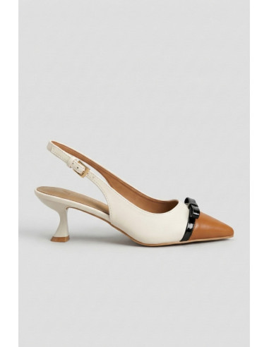 Crichic sandalo slingback con dettaglio fiocco 3622-1 [2e495ef5]