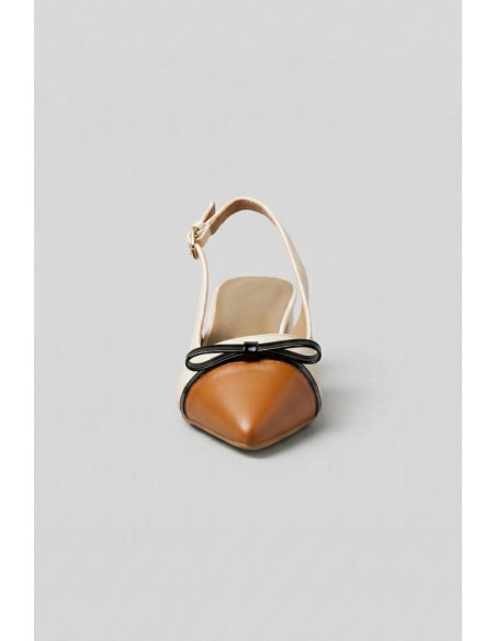 Crichic sandalo slingback con dettaglio fiocco 3622-1 [4072dcfc]