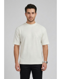 John Richmond t-shirt over in cotone Vetala ump26174ts [20fa5f41]