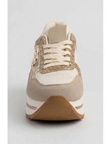 Renato Balestra sneaker platform con dettagli luminosi RB25F24 [beb45ebc]