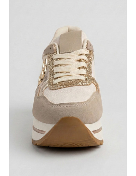Renato Balestra sneaker platform con dettagli luminosi RB25F24 [beb45ebc]