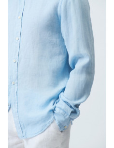 Roy Roger's camicia in lino Pierce RRU431P4220569 [93e87521] 2