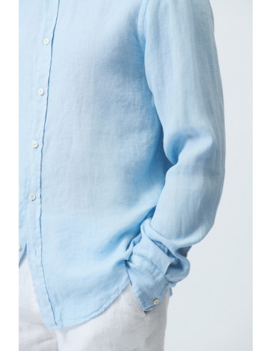 Roy Roger's camicia in lino Pierce RRU431P4220569 [4ace362c]