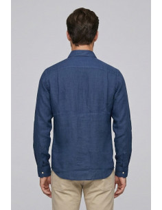 Roy Roger's camicia in lino Pierce RRU431P4220569 [9bba05f2] 2