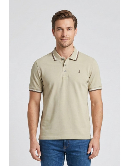 Jeckerson polo in piquet di cotone stretch Fessino pe26juppo004polo [f1b1d85f]