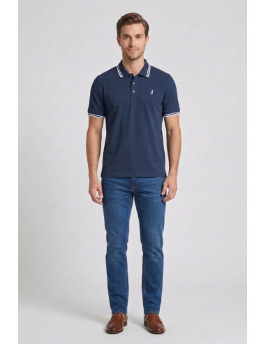 Jeckerson polo in piquet di cotone stretch Fessino pe26juppo004polo [20424759]