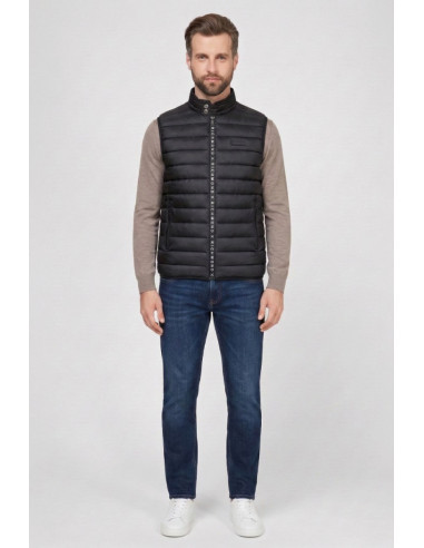 John Richmond gilet lupetto in nylon Treox ump26042pi [18493dfe]