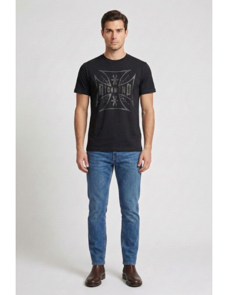 John Richmond t-shirt in cotone Boloko ump26200ts [b000a566]