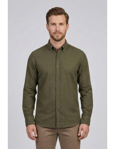 Urban Ring camicia in misto lino e cotone UR1130001 [f8bdf873]