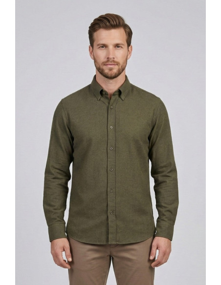 Urban Ring camicia in misto lino e cotone UR1130001 [f8bdf873]