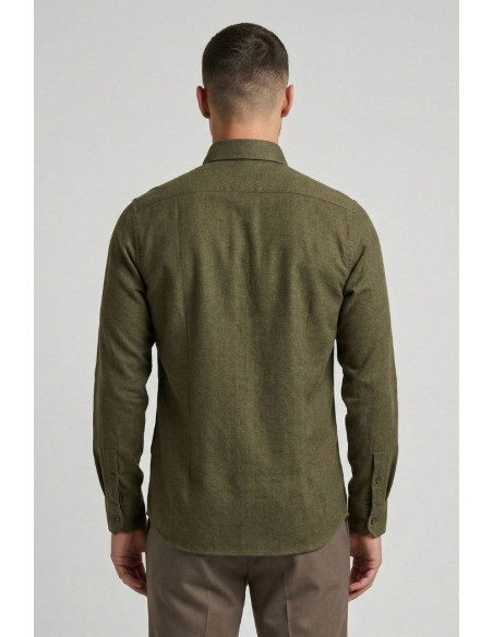 Urban Ring camicia in misto lino e cotone UR1130001 [219bbb7e]