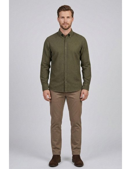 Urban Ring camicia in misto lino e cotone UR1130001 [96867a7a]