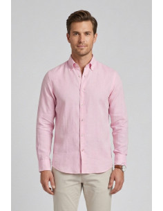 Urban Ring camicia in misto lino e cotone UR1130001 [ca55b0b1]