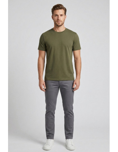 Squad2 t-shirt girocollo in cotone stretch TS102 [0b1ec166]