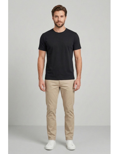 Squad2 t-shirt girocollo in cotone stretch TS102 [417a110f]