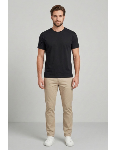 Squad2 t-shirt girocollo in cotone stretch TS102 [417a110f]