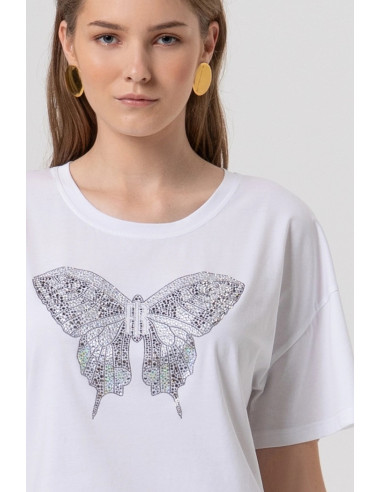 Fracomina t-shirt over in jersey di cotone fr26st3046j401n5 [87582da4]