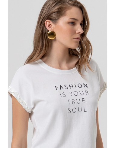 Fracomina t-shirt regular in jersey fr26st3051j409n5 [ff5505bf]