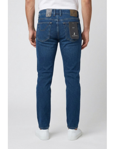 Jeckerson jeans in denim di cotone stretch John pe26juppa077john002-d147d [5a0259b0]
