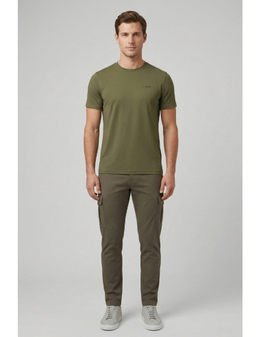 Markup t-shirt girocollo in piquet tecnico MK1910095 [426c38fc]