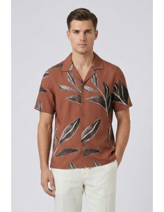 Urban Ring camicia a fantasia in viscosa UR1130012 [b993b273]
