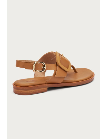 Frau sandalo infradito minimal in pelle 85M5 [7278dadb]
