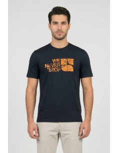 Urban Ring t-shirt in jersey di cotone UR1110036 [8ad252bd]