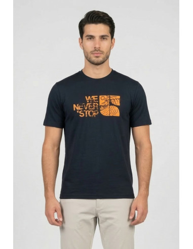 Urban Ring t-shirt in jersey di cotone UR1110036 [8ad252bd]