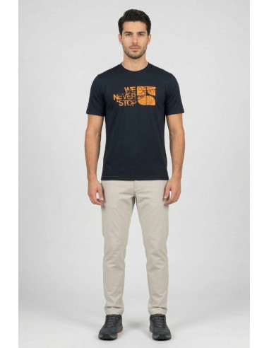 Urban Ring t-shirt in jersey di cotone UR1110036 [e4e9d0b4]