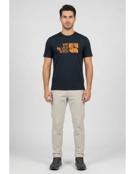 Urban Ring t-shirt in jersey di cotone UR1110036 [e4e9d0b4]
