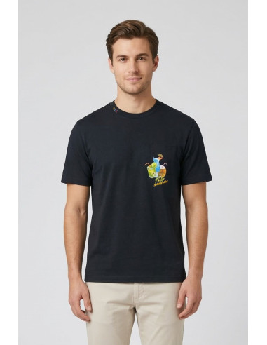 Urban Ring t-shirt in jersey di cotone UR1110040 [03828d85]