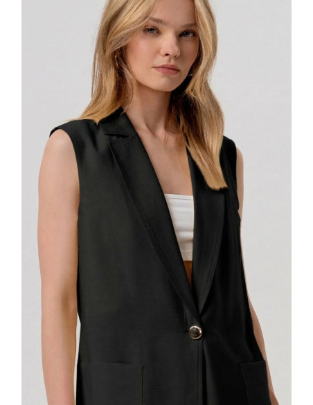 Fracomina gilet regular monopetto fy26sj5012w83601 [d2a6179d]